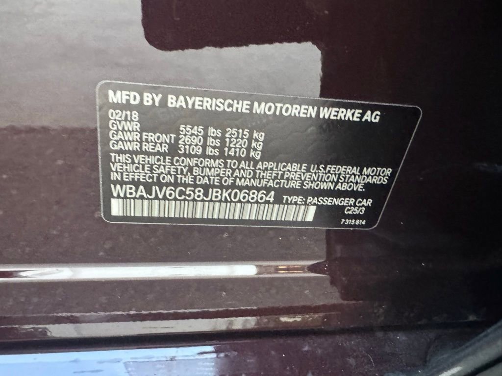 Used 2018 BMW 640i Gran Turismo xDrive image 33