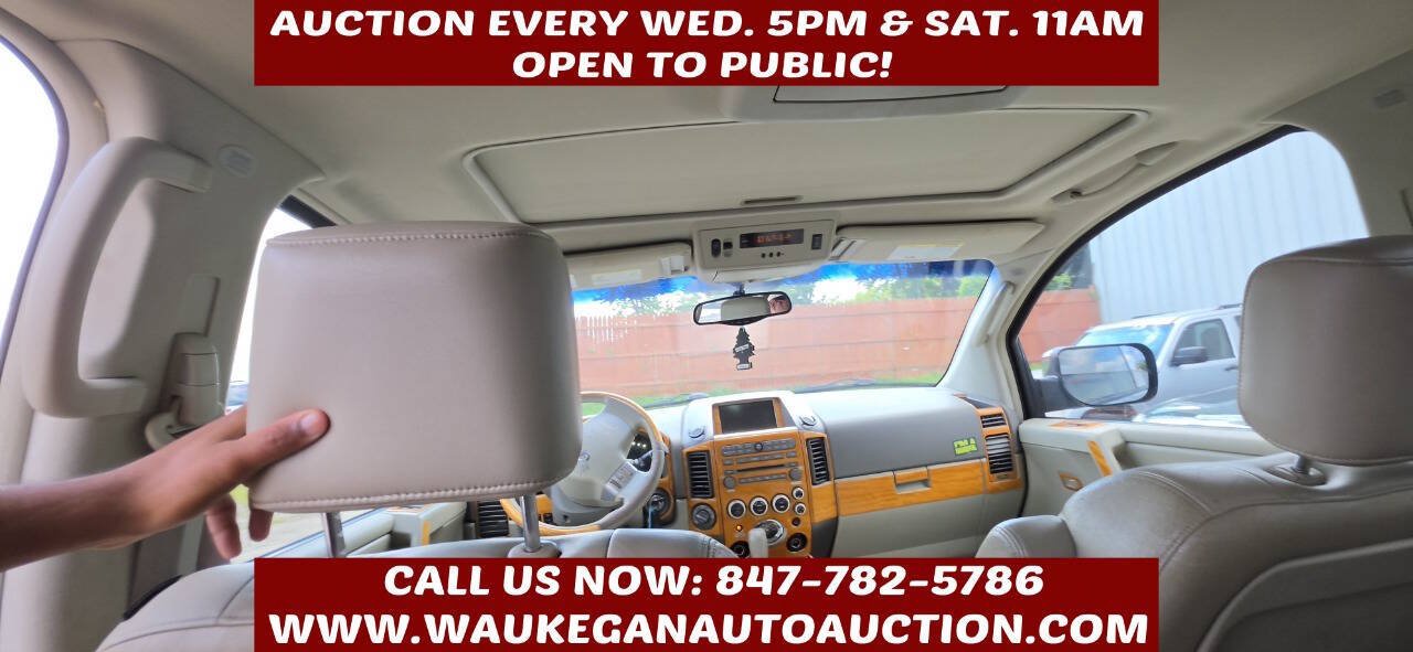 Used 2004 INFINITI QX56 4WD w/ Smart Vision Pkg image 7