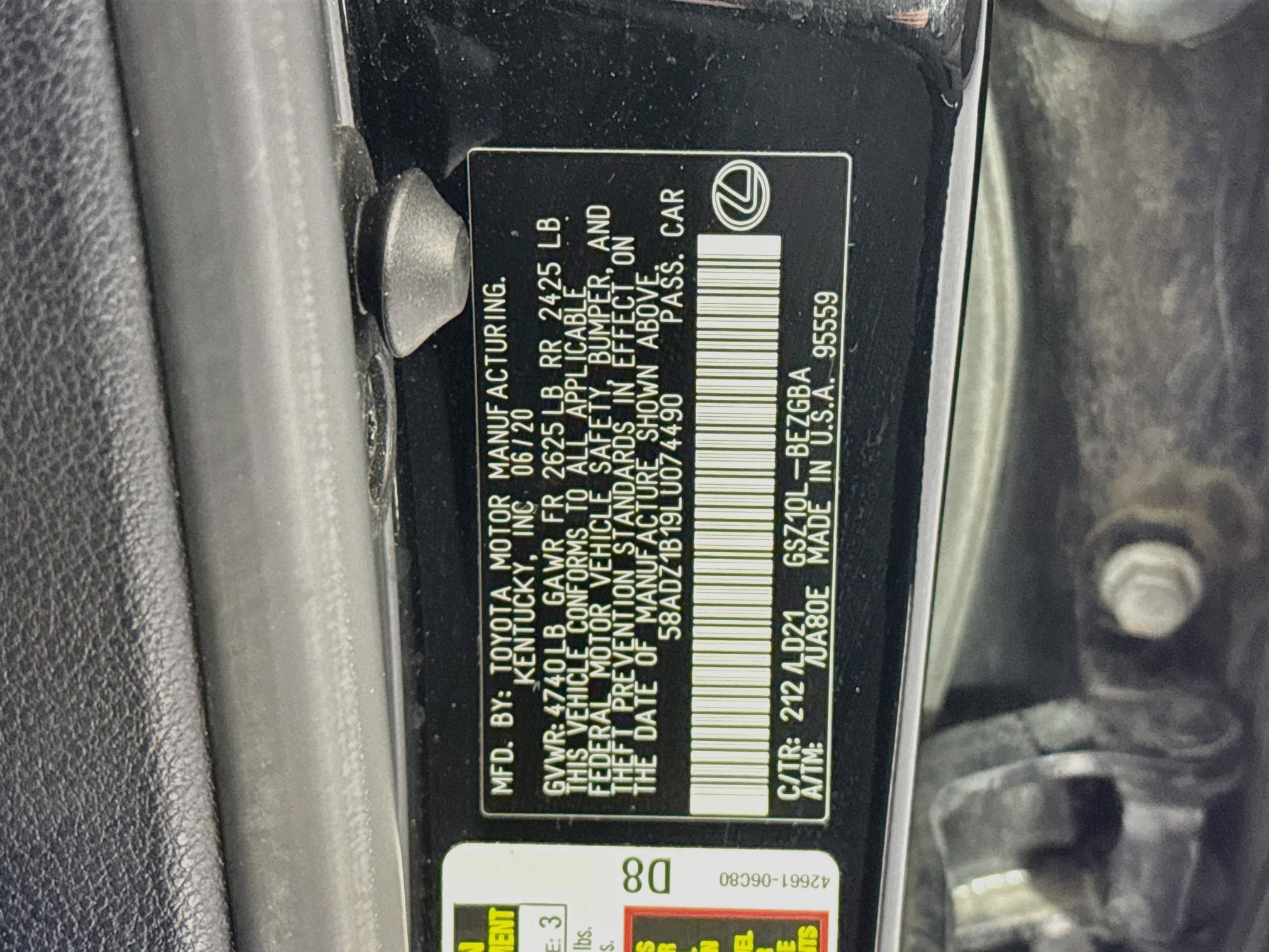Used 2020 Lexus ES 350 w/ Premium Package FWD image 32