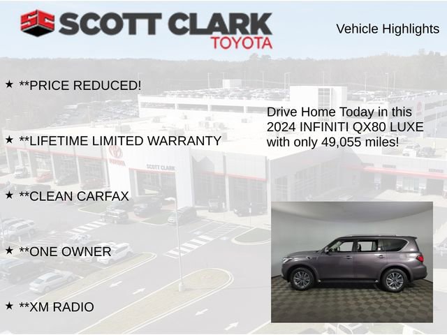 Used 2024 INFINITI QX80 Luxe image 12