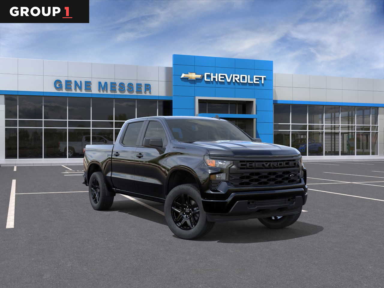 New 2026 Chevrolet Silverado 1500 Custom w/ LPO, Dark Essentials Package image 1
