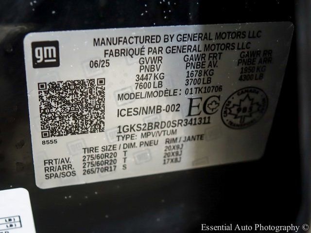 Certified 2025 GMC Yukon Elevation w/ LPO, Floor Liner Package image 30