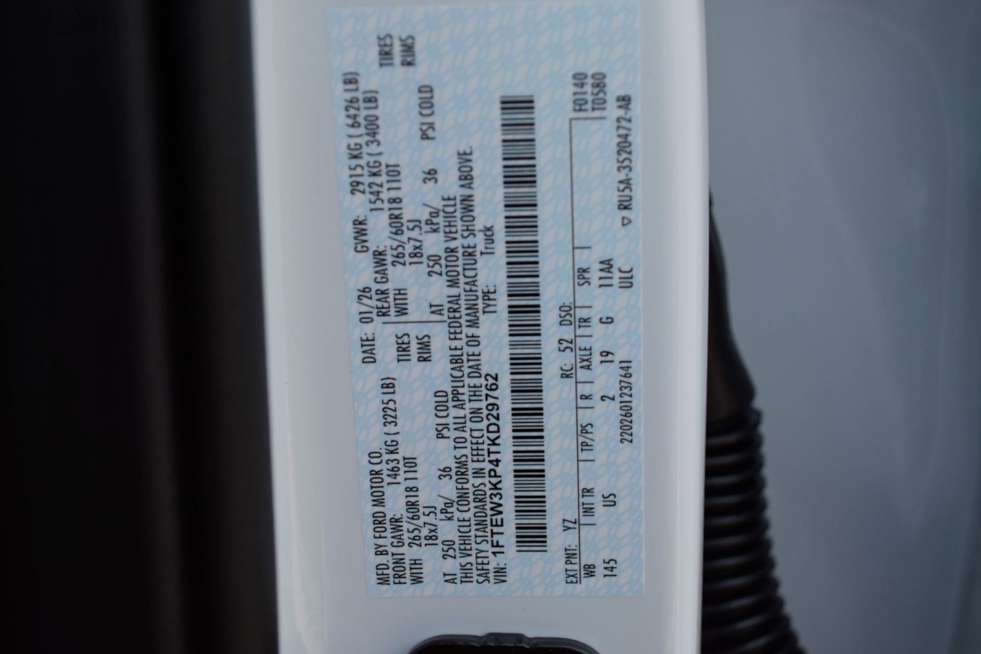 New 2026 Ford F150 XLT w/ Equipment Group 302A MID image 26