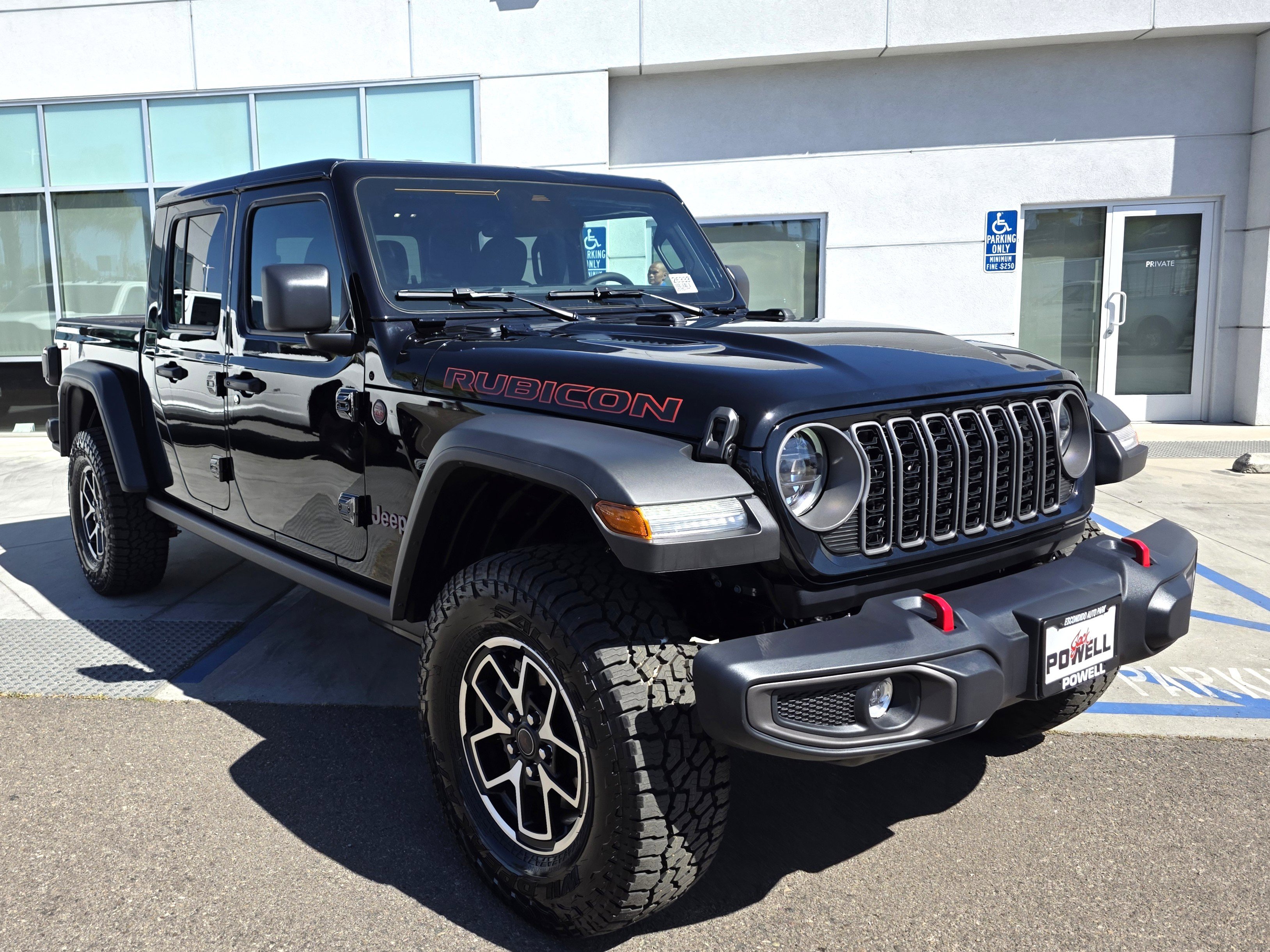 New 2026 Jeep Gladiator Rubicon w/ Steel Power Dome Hood Package image 6