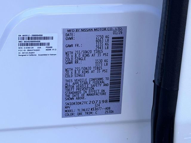 New 2026 Nissan Pathfinder Platinum image 24