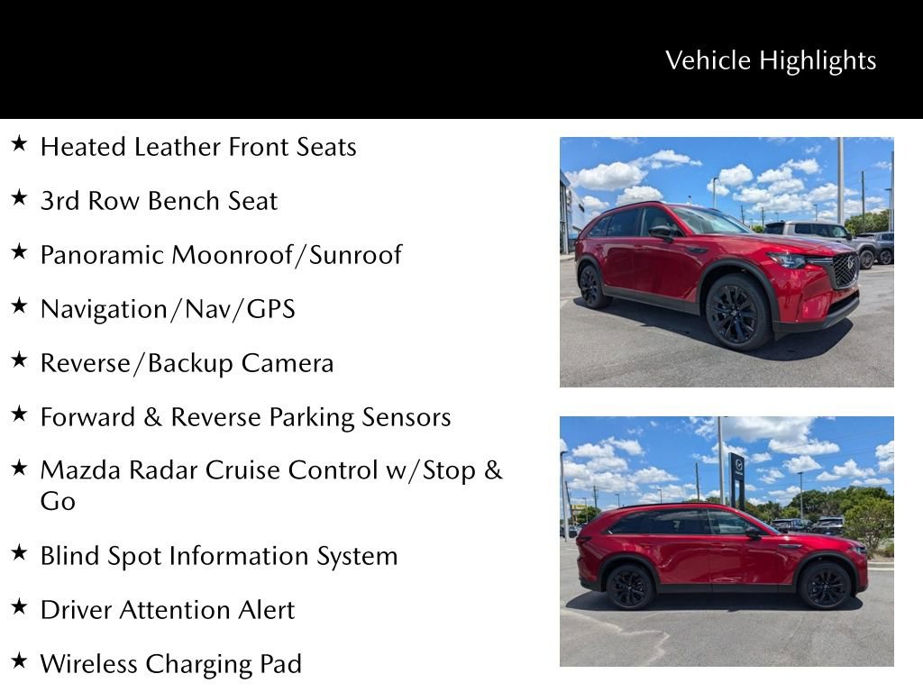 Used 2025 MAZDA CX-90 3.3 Turbo w/ Premium Sport Pkg image 30