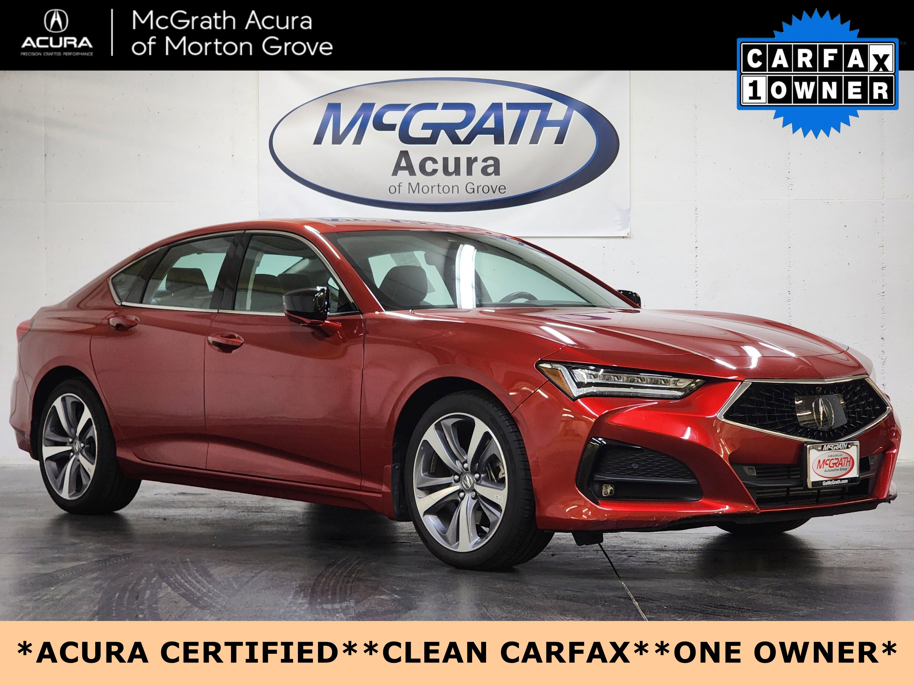 Certified 2023 Acura TLX SH-AWD w/ Advance Package