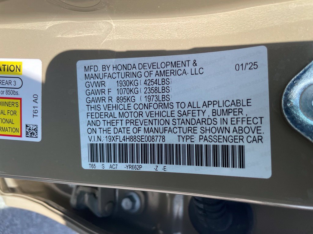 Used 2025 Honda Civic Sport image 33