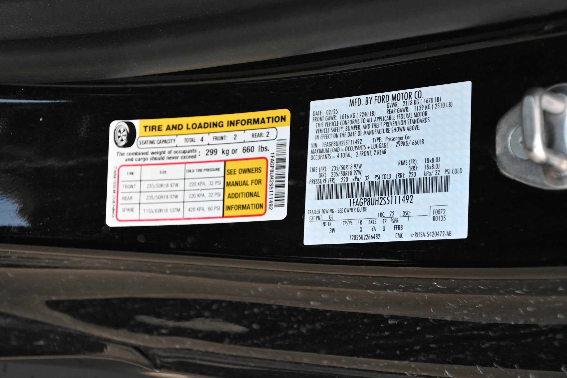 Used 2025 Ford Mustang Premium RWD image 22