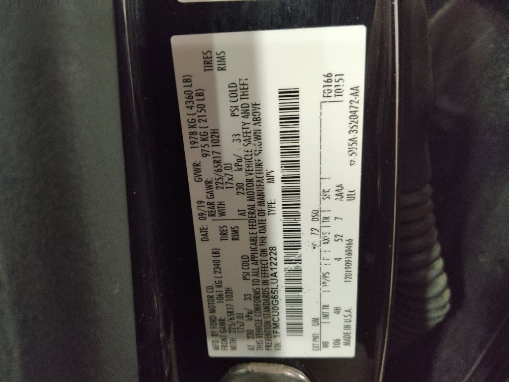 Used 2020 Ford Escape SE image 33