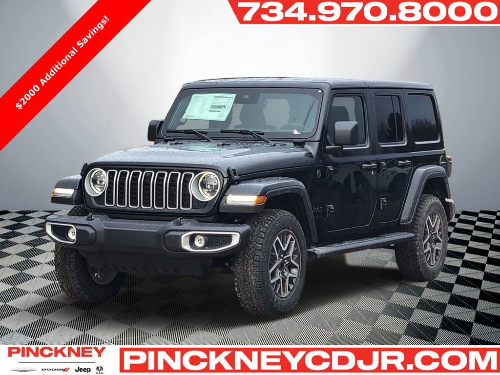 New 2025 Jeep Wrangler Sahara w/ Safety Group