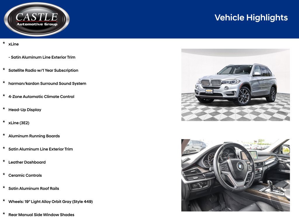 Used 2015 BMW X5 xDrive50i AWD/4WD image 7