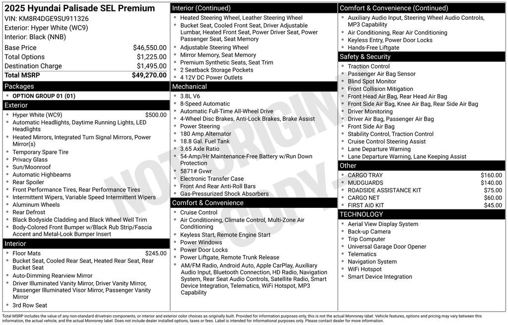 Used 2025 Hyundai Palisade SEL image 10