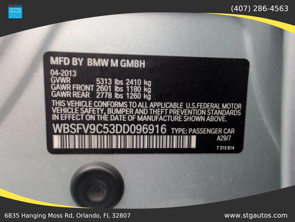 Used 2013 BMW M5 RWD image 35