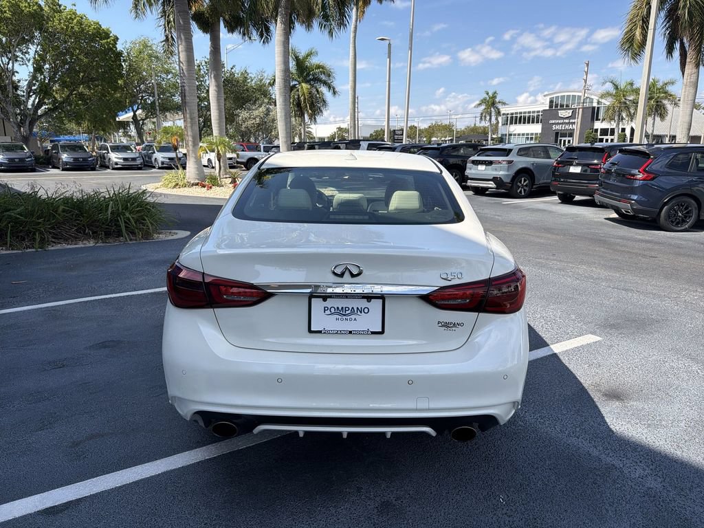 Used 2022 INFINITI Q50 Sensory RWD image 8