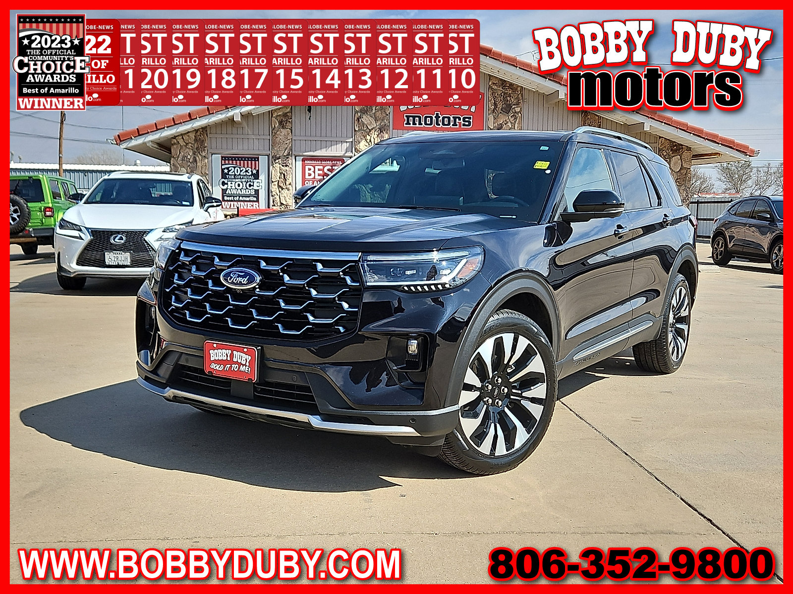 Used 2025 Ford Explorer Platinum w/ LUX Leather Package image 1