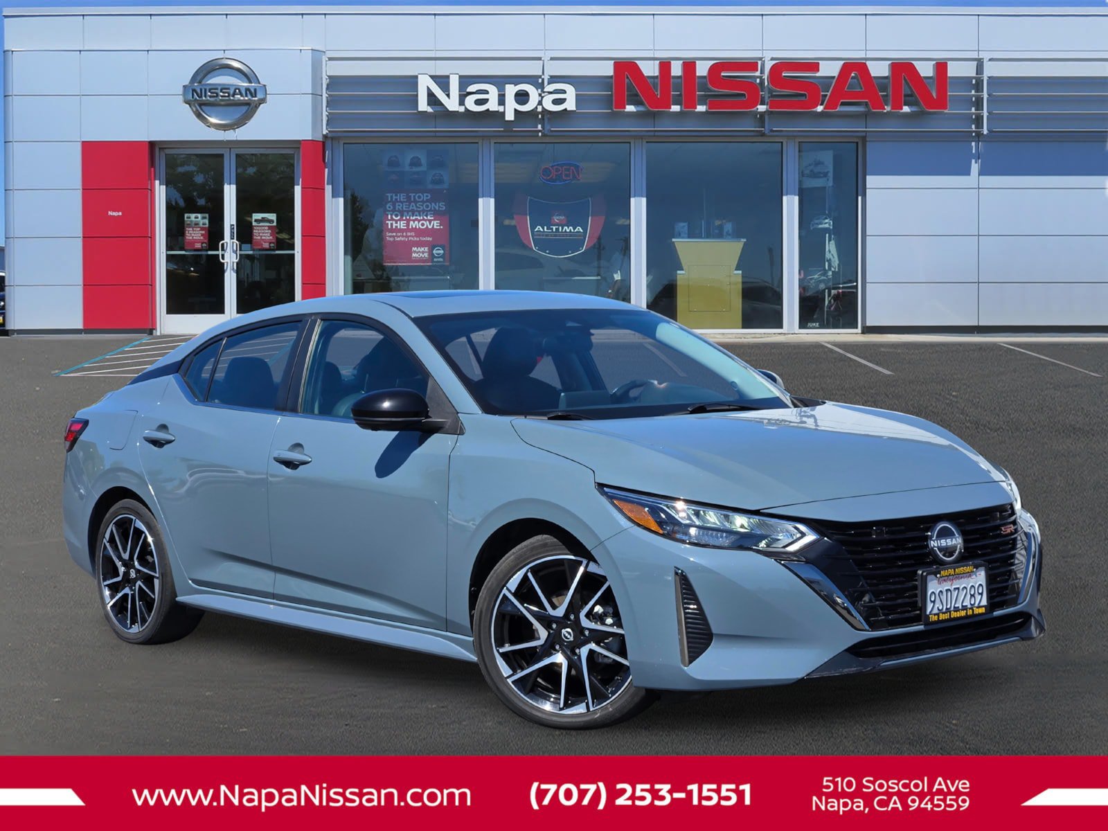 Certified 2024 Nissan Sentra SR w/ SR Premium Package FWD image 1