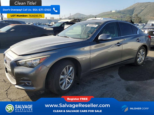 Used 2016 INFINITI Q50 Premium