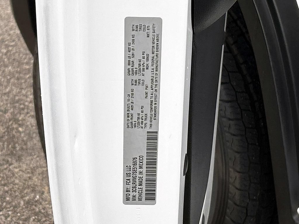 Used 2025 RAM ProMaster 2500 w/ U-Haul Equipment Group FWD image 10