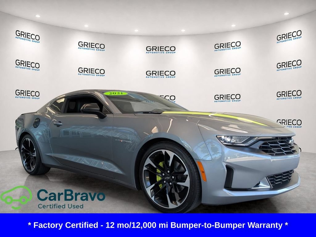 Certified 2021 Chevrolet Camaro LT RWD image 1