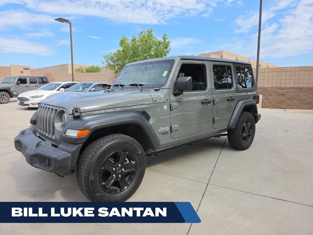 Used 2019 Jeep Wrangler Unlimited Sport S AWD/4WD image 1