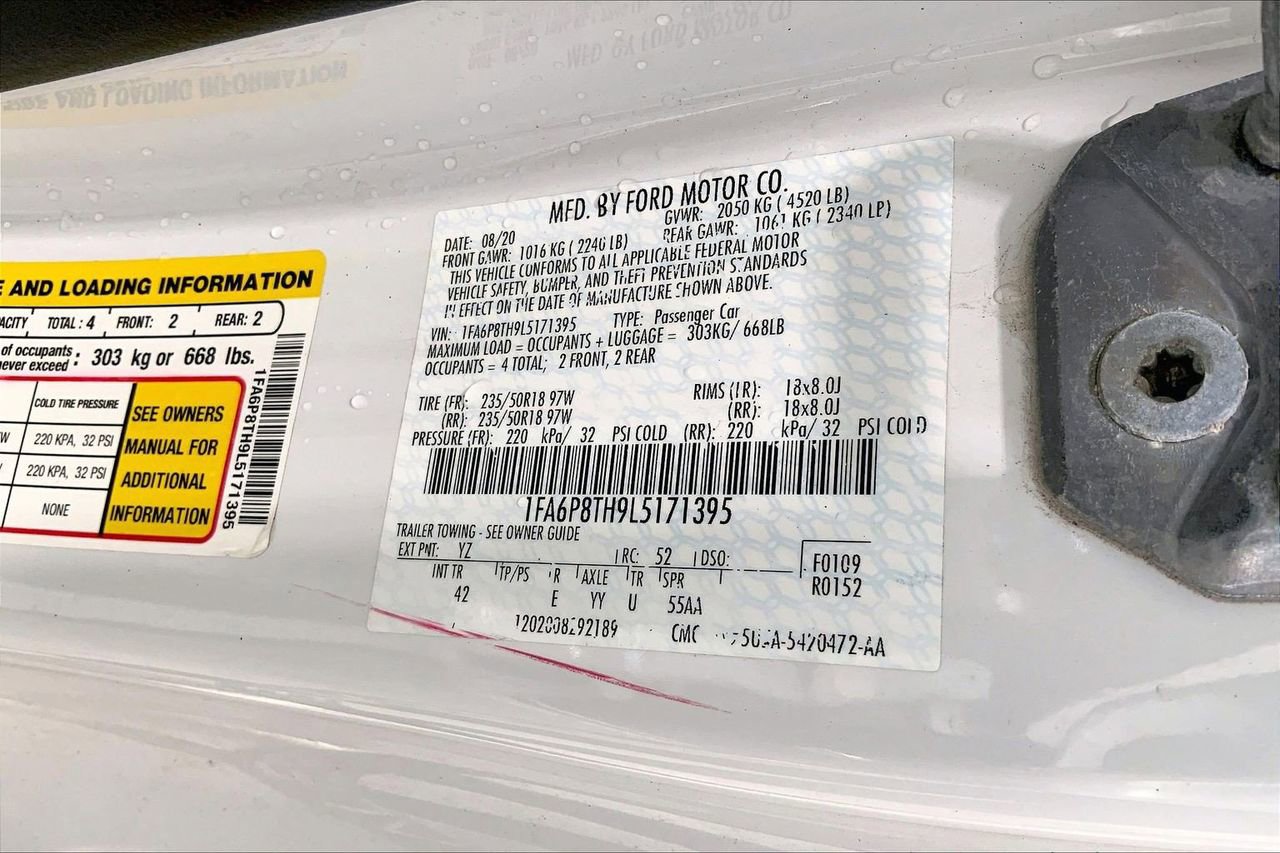 Used 2020 Ford Mustang Premium image 8