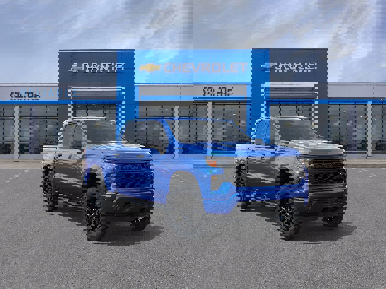 New 2026 Chevrolet Silverado 1500 Custom w/ Turbomax Blackout Package