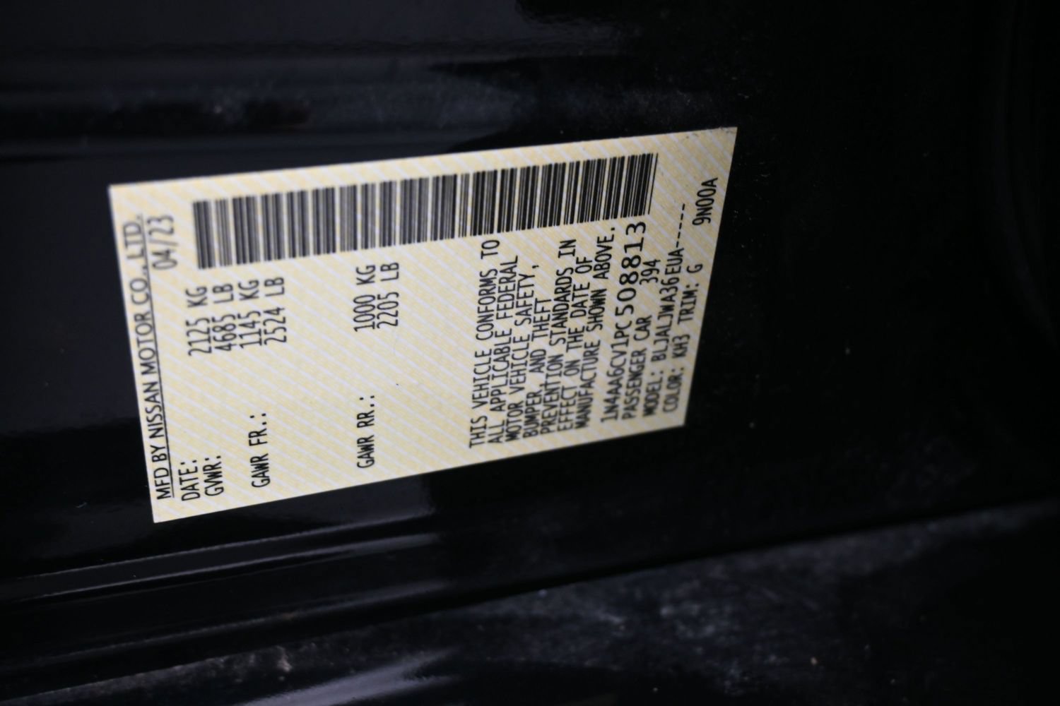 Used 2023 Nissan Maxima SV w/ Floor Mat Group FWD image 20
