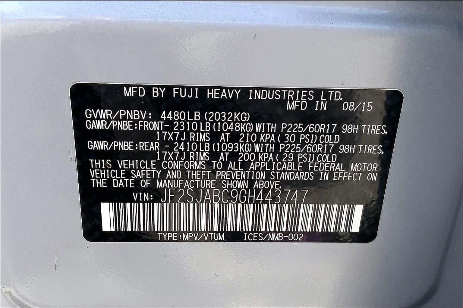 Used 2016 Subaru Forester 2.5i w/ Alloy Wheel Package AWD/4WD image 30