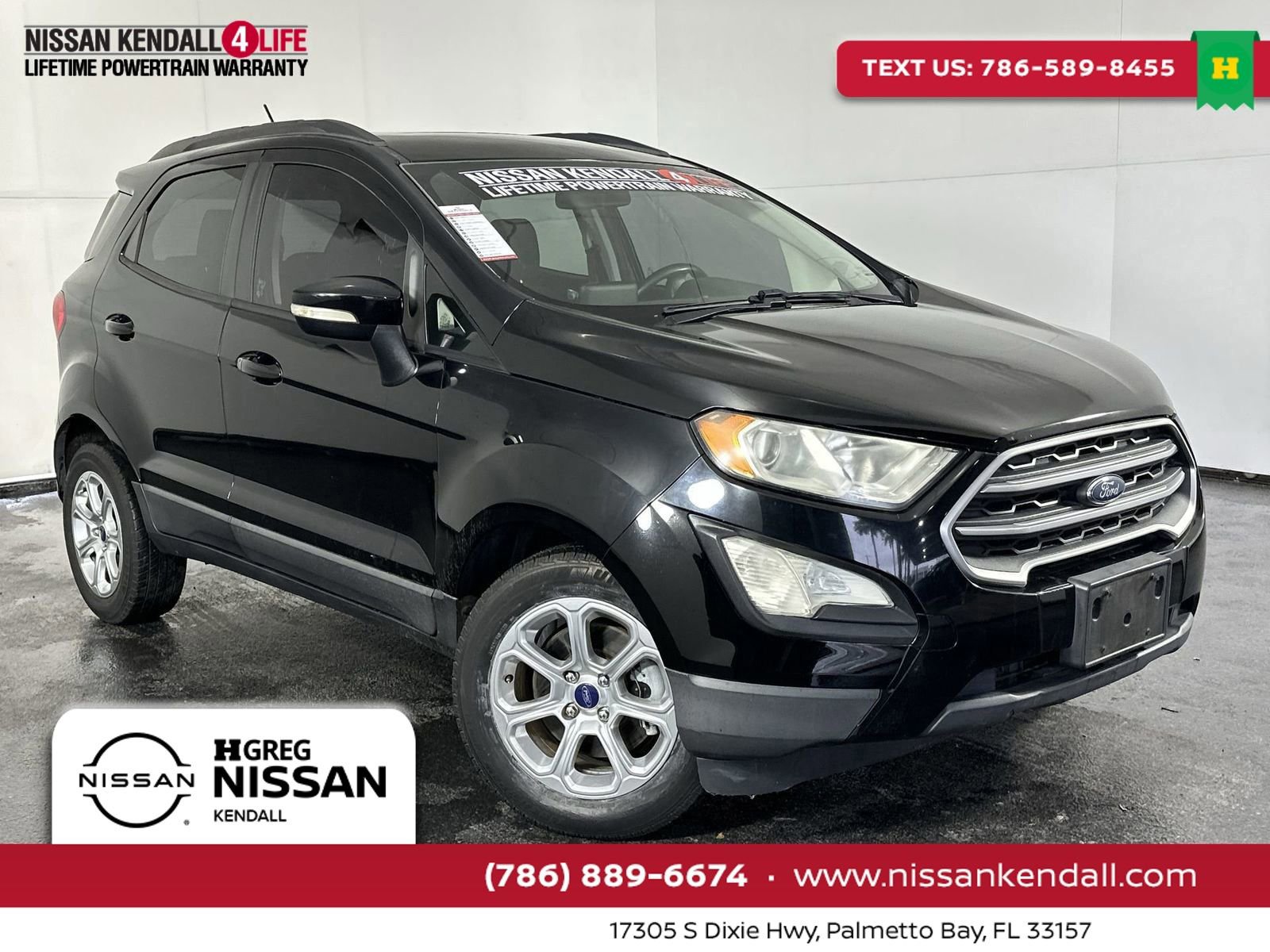 Used 2018 Ford EcoSport SE w/ SE Convenience Package FWD image 1