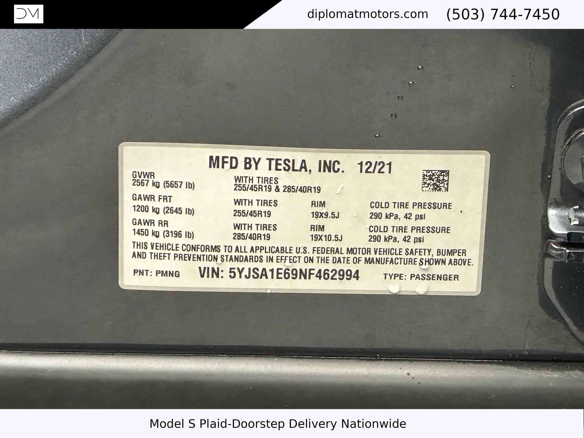 Used 2022 Tesla Model S Plaid image 45