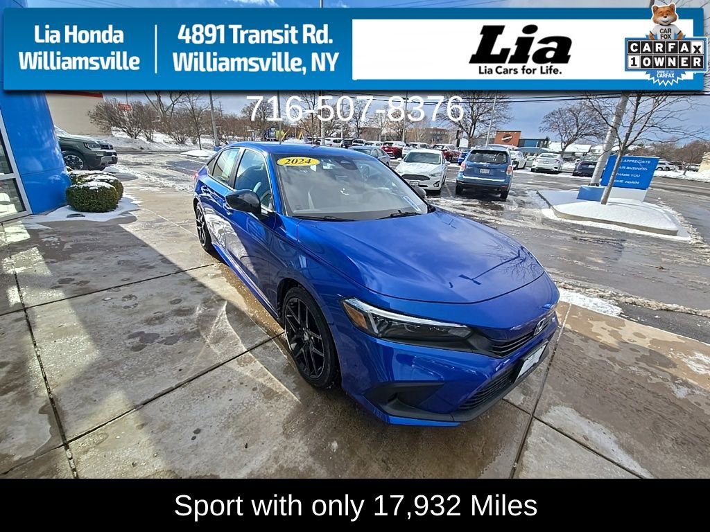 Certified 2024 Honda Civic Sport