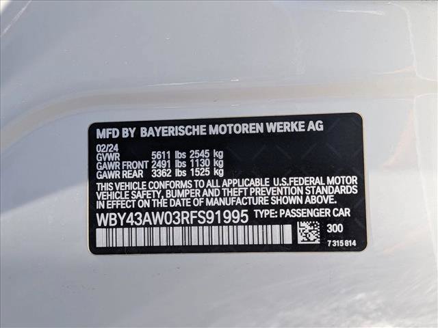 Certified 2024 BMW i4 eDrive35 w/ Premium Package RWD image 25