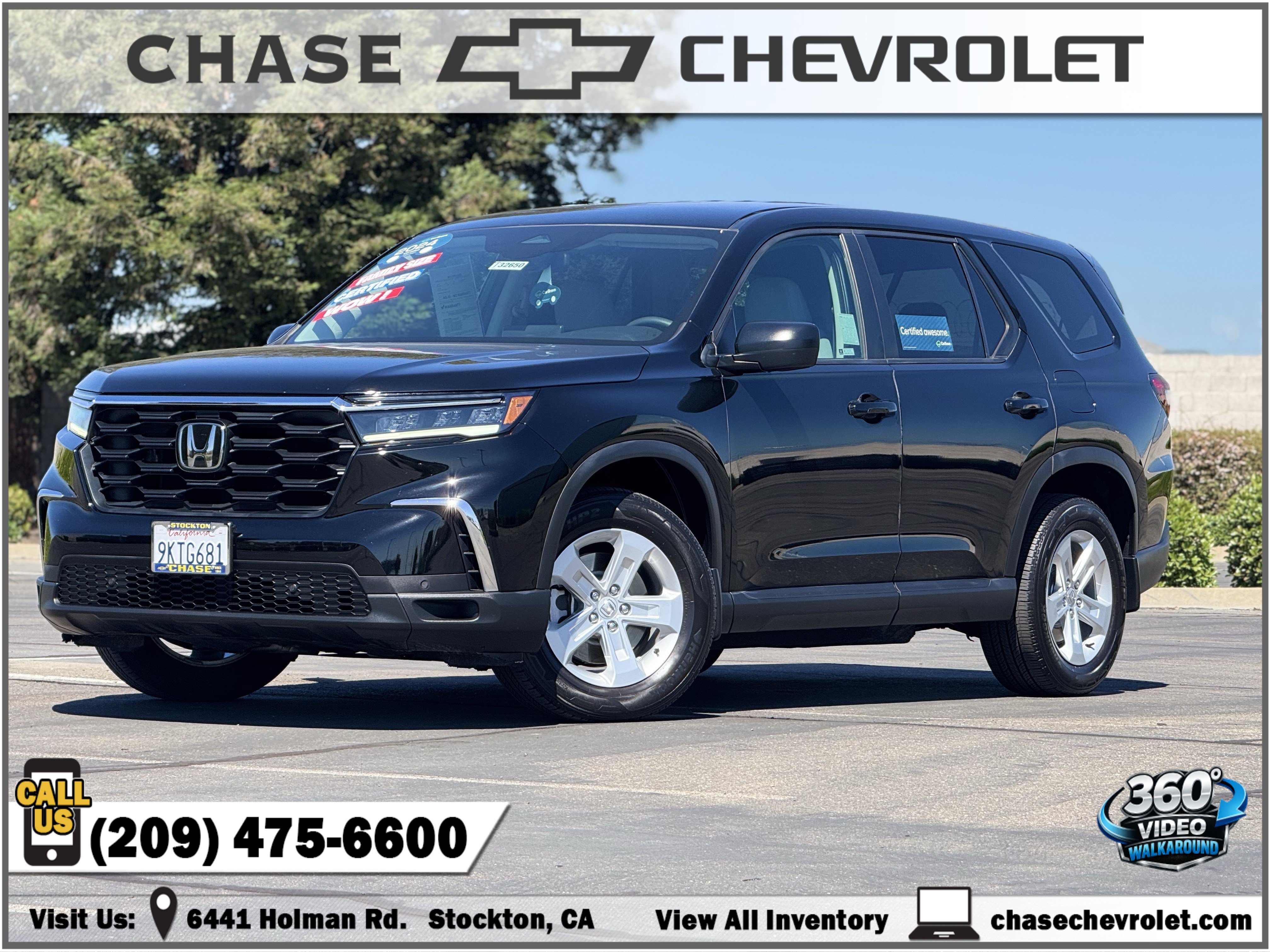 Used 2024 Honda Pilot LX image 1