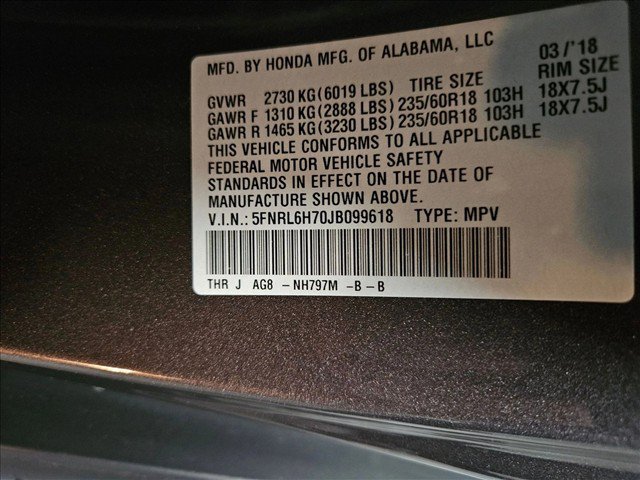 Used 2018 Honda Odyssey EX-L image 23