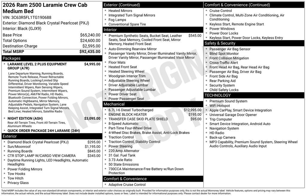 New 2026 RAM 2500 Laramie image 23