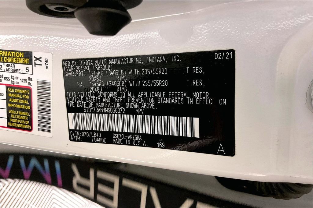 Used 2021 Toyota Highlander Limited image 44