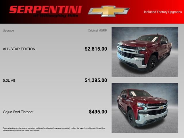 Used 2019 Chevrolet Silverado 1500 LT w/ All-Star Edition AWD/4WD image 4