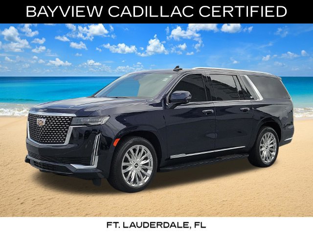 Certified 2024 Cadillac Escalade ESV Premium Luxury w/ Performance Package