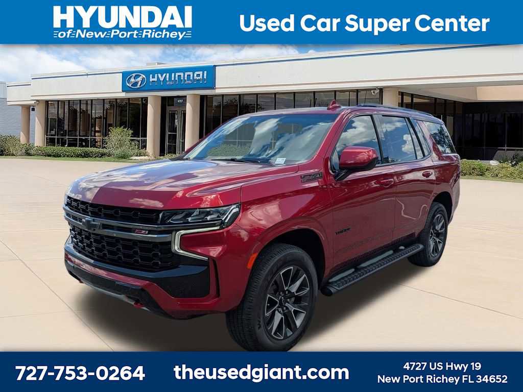 Used 2021 Chevrolet Tahoe Z71 w/ Rear Media and Nav Package