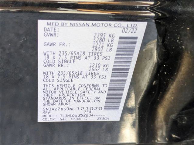 Certified 2022 Nissan Murano SV image 24