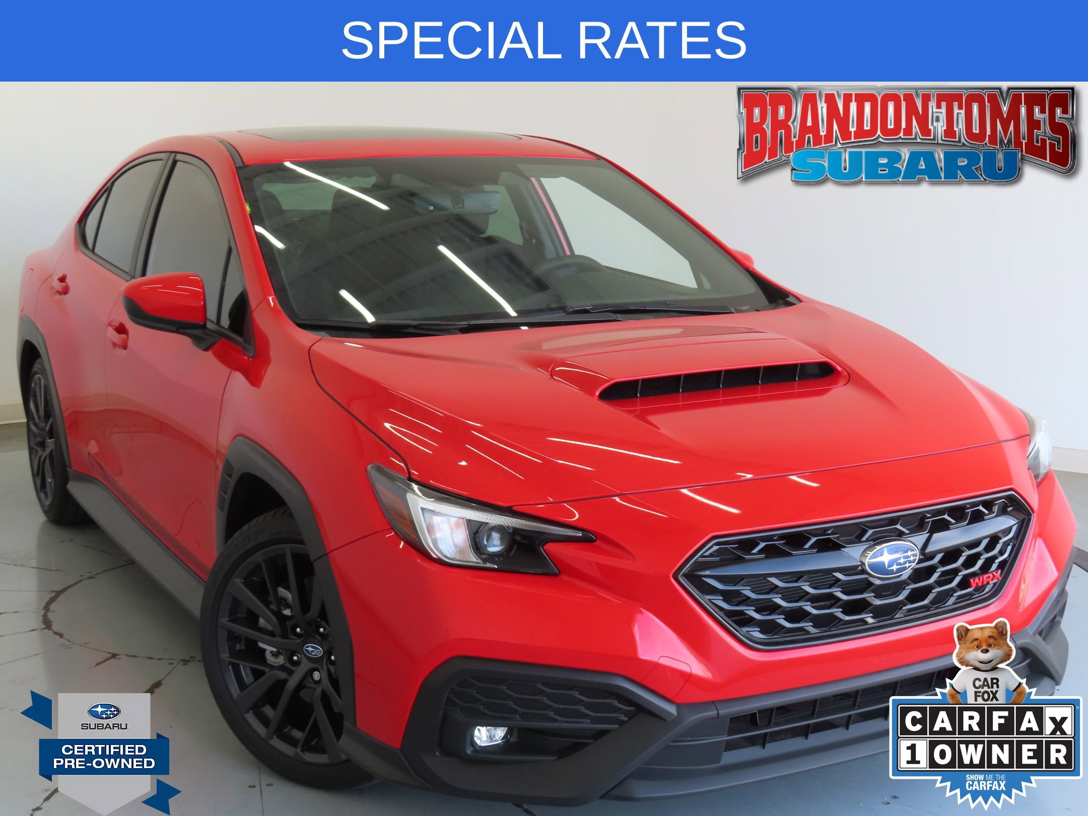 Certified 2025 Subaru WRX Premium
