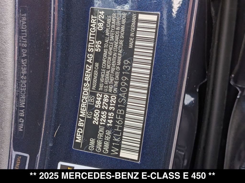 Certified 2025 Mercedes-Benz E 450 4MATIC All-Terrain Wagon image 27
