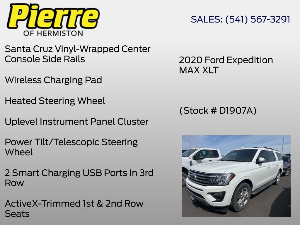 Used 2020 Ford Expedition Max XLT w/ Equipment Group 202A AWD/4WD image 10