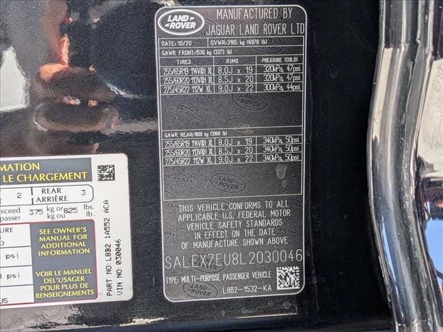 Used 2020 Land Rover Defender 110 X AWD/4WD image 17