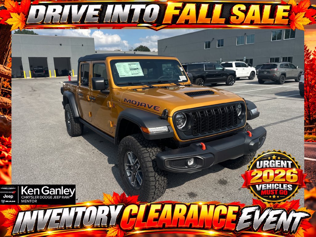 New 2026 Jeep Gladiator Mojave AWD/4WD image 1