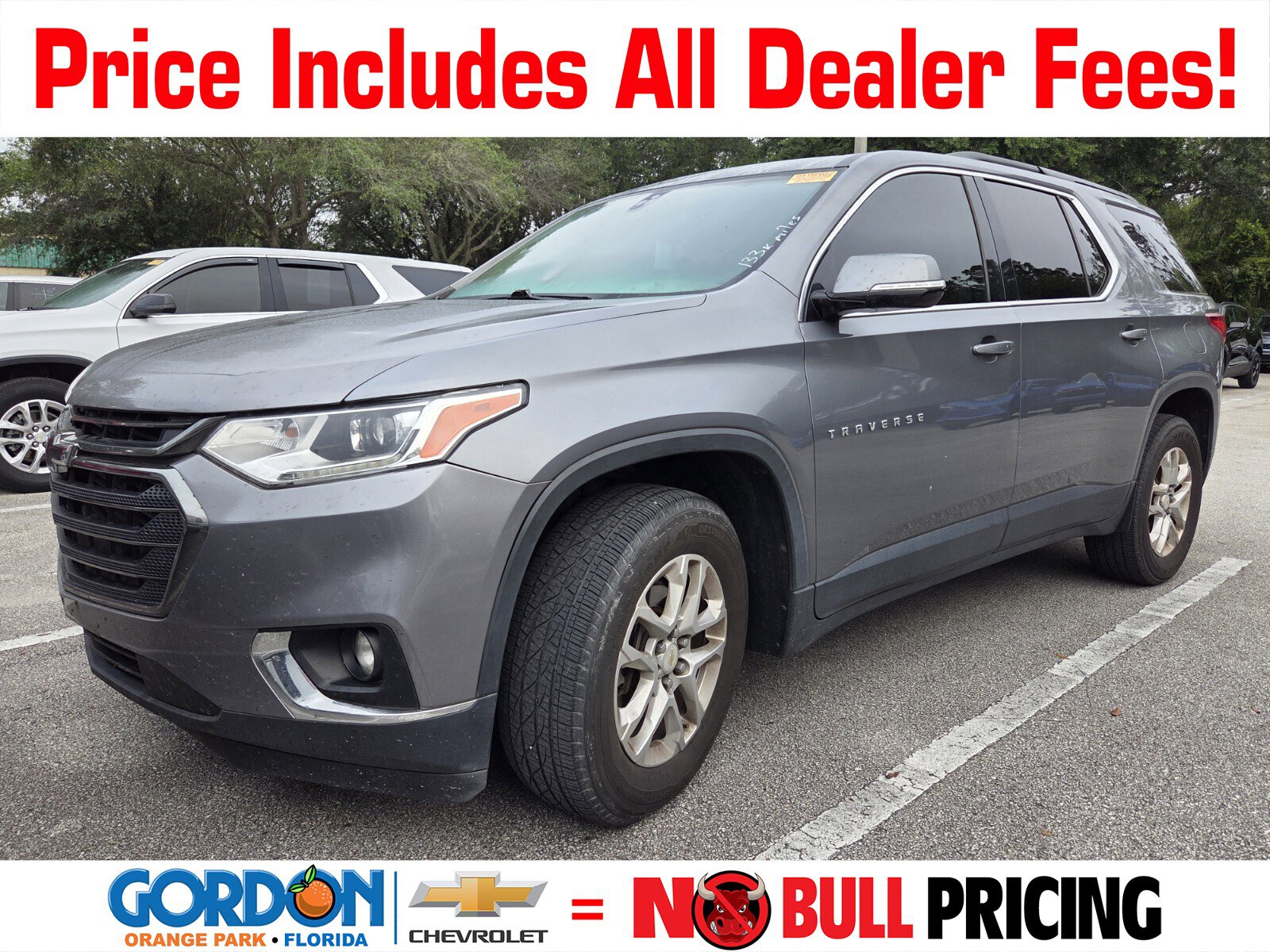 Used 2019 Chevrolet Traverse LT w/ LPO, Floor Liner Package