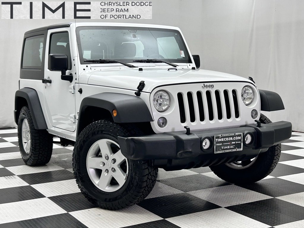 Certified 2018 Jeep Wrangler Sport