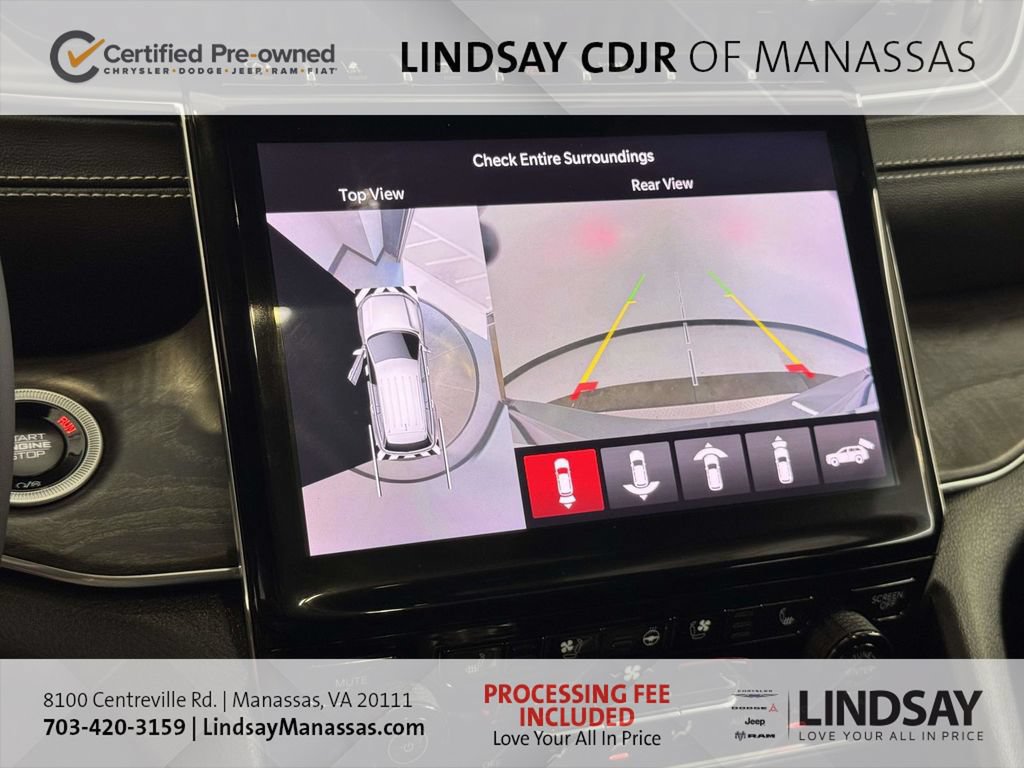 Used 2025 Jeep Grand Cherokee L Overland w/ Advanced Protech Group III AWD/4WD image 26