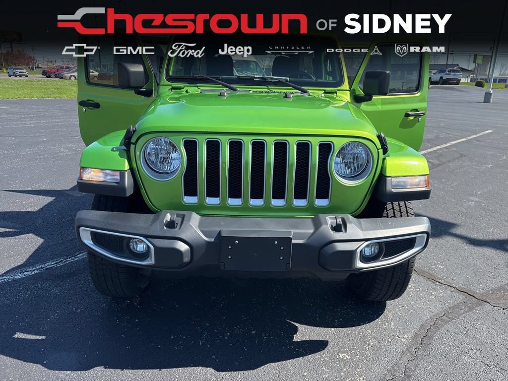 Used 2019 Jeep Wrangler Unlimited Sahara w/ Uconnect 4C Nav & Sound Group AWD/4WD image 21